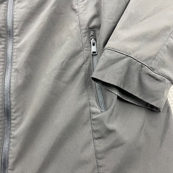 Nola Women's Jacket Size 2X Black Full Zip Hooded Outdoor Windbreaker - Picture 2 of 10